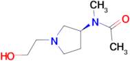 N-[(S)-1-(2-Hydroxy-ethyl)-pyrrolidin-3-yl]-N-methyl-acetamide