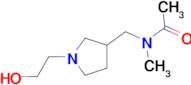 N-[1-(2-Hydroxy-ethyl)-pyrrolidin-3-ylmethyl]-N-methyl-acetamide