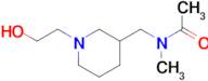 N-[1-(2-Hydroxy-ethyl)-piperidin-3-ylmethyl]-N-methyl-acetamide