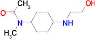 N-[4-(2-Hydroxy-ethylamino)-cyclohexyl]-N-methyl-acetamide