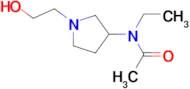 N-Ethyl-N-[1-(2-hydroxy-ethyl)-pyrrolidin-3-yl]-acetamide