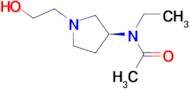 N-Ethyl-N-[(S)-1-(2-hydroxy-ethyl)-pyrrolidin-3-yl]-acetamide