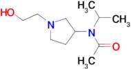 N-[1-(2-Hydroxy-ethyl)-pyrrolidin-3-yl]-N-isopropyl-acetamide