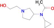 N-Cyclopropyl-N-[1-(2-hydroxy-ethyl)-pyrrolidin-3-yl]-acetamide