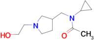 N-Cyclopropyl-N-[1-(2-hydroxy-ethyl)-pyrrolidin-3-ylmethyl]-acetamide