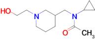 N-Cyclopropyl-N-[1-(2-hydroxy-ethyl)-piperidin-3-ylmethyl]-acetamide