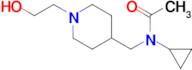 N-Cyclopropyl-N-[1-(2-hydroxy-ethyl)-piperidin-4-ylmethyl]-acetamide