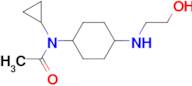 N-Cyclopropyl-N-[4-(2-hydroxy-ethylamino)-cyclohexyl]-acetamide