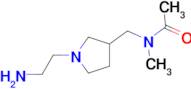 N-[1-(2-Amino-ethyl)-pyrrolidin-3-ylmethyl]-N-methyl-acetamide