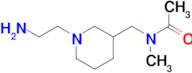 N-[1-(2-Amino-ethyl)-piperidin-3-ylmethyl]-N-methyl-acetamide