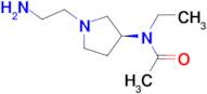 N-[(S)-1-(2-Amino-ethyl)-pyrrolidin-3-yl]-N-ethyl-acetamide