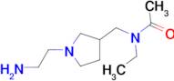 N-[1-(2-Amino-ethyl)-pyrrolidin-3-ylmethyl]-N-ethyl-acetamide