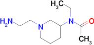 N-[1-(2-Amino-ethyl)-piperidin-3-yl]-N-ethyl-acetamide