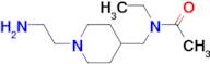 N-[1-(2-Amino-ethyl)-piperidin-4-ylmethyl]-N-ethyl-acetamide