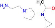 N-[1-(2-Amino-ethyl)-pyrrolidin-3-yl]-N-cyclopropyl-acetamide