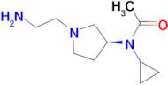 N-[(S)-1-(2-Amino-ethyl)-pyrrolidin-3-yl]-N-cyclopropyl-acetamide