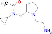 N-[(S)-1-(2-Amino-ethyl)-pyrrolidin-2-ylmethyl]-N-cyclopropyl-acetamide