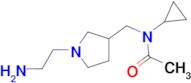 N-[1-(2-Amino-ethyl)-pyrrolidin-3-ylmethyl]-N-cyclopropyl-acetamide