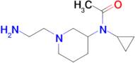 N-[1-(2-Amino-ethyl)-piperidin-3-yl]-N-cyclopropyl-acetamide