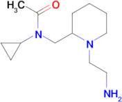 N-[1-(2-Amino-ethyl)-piperidin-2-ylmethyl]-N-cyclopropyl-acetamide