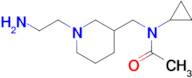 N-[1-(2-Amino-ethyl)-piperidin-3-ylmethyl]-N-cyclopropyl-acetamide