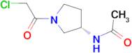 N-[(S)-1-(2-Chloro-acetyl)-pyrrolidin-3-yl]-acetamide