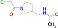 N-[1-(2-Chloro-acetyl)-pyrrolidin-3-ylmethyl]-acetamide