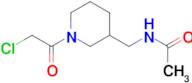 N-[1-(2-Chloro-acetyl)-piperidin-3-ylmethyl]-acetamide