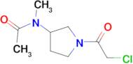 N-[1-(2-Chloro-acetyl)-pyrrolidin-3-yl]-N-methyl-acetamide