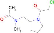 N-[1-(2-Chloro-acetyl)-pyrrolidin-2-ylmethyl]-N-methyl-acetamide