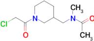 N-[1-(2-Chloro-acetyl)-piperidin-3-ylmethyl]-N-methyl-acetamide