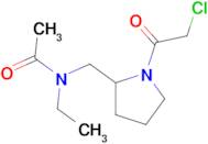 N-[1-(2-Chloro-acetyl)-pyrrolidin-2-ylmethyl]-N-ethyl-acetamide