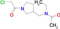 N-[1-(2-Chloro-acetyl)-pyrrolidin-3-ylmethyl]-N-ethyl-acetamide