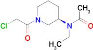 N-[(R)-1-(2-Chloro-acetyl)-piperidin-3-yl]-N-ethyl-acetamide