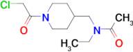 N-[1-(2-Chloro-acetyl)-piperidin-4-ylmethyl]-N-ethyl-acetamide