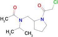 N-[1-(2-Chloro-acetyl)-pyrrolidin-2-ylmethyl]-N-isopropyl-acetamide