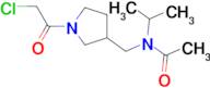 N-[1-(2-Chloro-acetyl)-pyrrolidin-3-ylmethyl]-N-isopropyl-acetamide