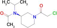 N-[(R)-1-(2-Chloro-acetyl)-piperidin-3-yl]-N-isopropyl-acetamide