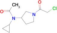 N-[1-(2-Chloro-acetyl)-pyrrolidin-3-yl]-N-cyclopropyl-acetamide