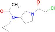 N-[(R)-1-(2-Chloro-acetyl)-pyrrolidin-3-yl]-N-cyclopropyl-acetamide