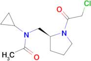 N-[(S)-1-(2-Chloro-acetyl)-pyrrolidin-2-ylmethyl]-N-cyclopropyl-acetamide