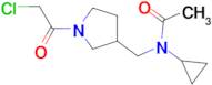 N-[1-(2-Chloro-acetyl)-pyrrolidin-3-ylmethyl]-N-cyclopropyl-acetamide