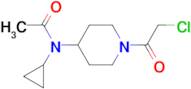N-[1-(2-Chloro-acetyl)-piperidin-4-yl]-N-cyclopropyl-acetamide