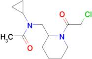 N-[1-(2-Chloro-acetyl)-piperidin-2-ylmethyl]-N-cyclopropyl-acetamide