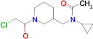 N-[1-(2-Chloro-acetyl)-piperidin-3-ylmethyl]-N-cyclopropyl-acetamide