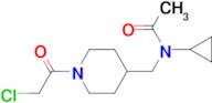 N-[1-(2-Chloro-acetyl)-piperidin-4-ylmethyl]-N-cyclopropyl-acetamide