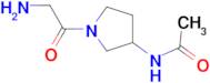 N-[1-(2-Amino-acetyl)-pyrrolidin-3-yl]-acetamide