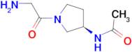 N-[(R)-1-(2-Amino-acetyl)-pyrrolidin-3-yl]-acetamide