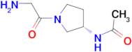 N-[(S)-1-(2-Amino-acetyl)-pyrrolidin-3-yl]-acetamide