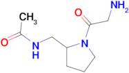 N-[1-(2-Amino-acetyl)-pyrrolidin-2-ylmethyl]-acetamide